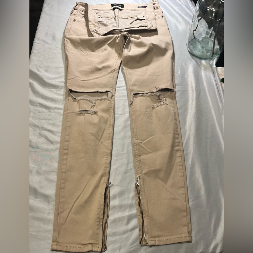 PacSun Light Tan Active Stretch Pants